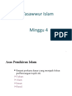 Tasawwur Islam - Minggu 4