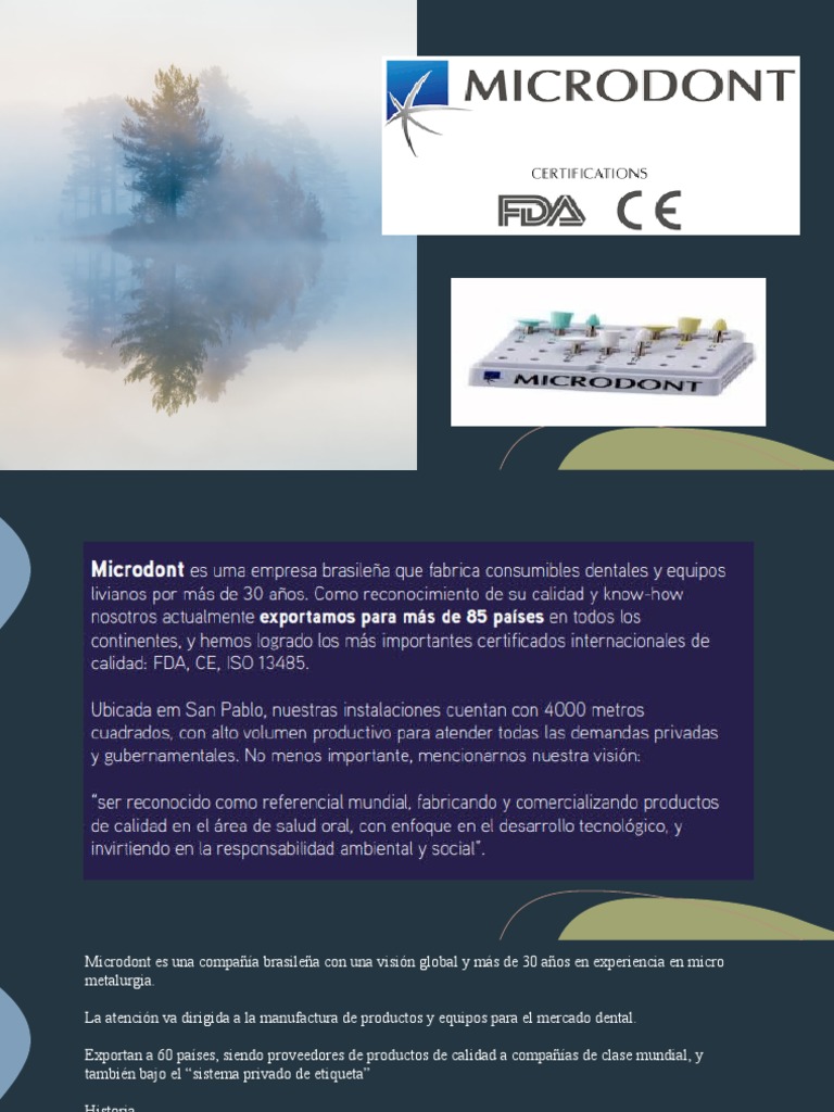 Catálogo de Productos Microdont Dental | PDF | Negocios
