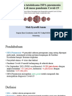 Pendekatan Tatalaksana ISPA-pneumonia Pada Anak Di Masa Pandemic