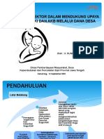 Peran Lintas Sektor Dalam Mendukung Upaya Penurunan Aki Dan Akb Melalui Dana Desa 14 Sept 2021