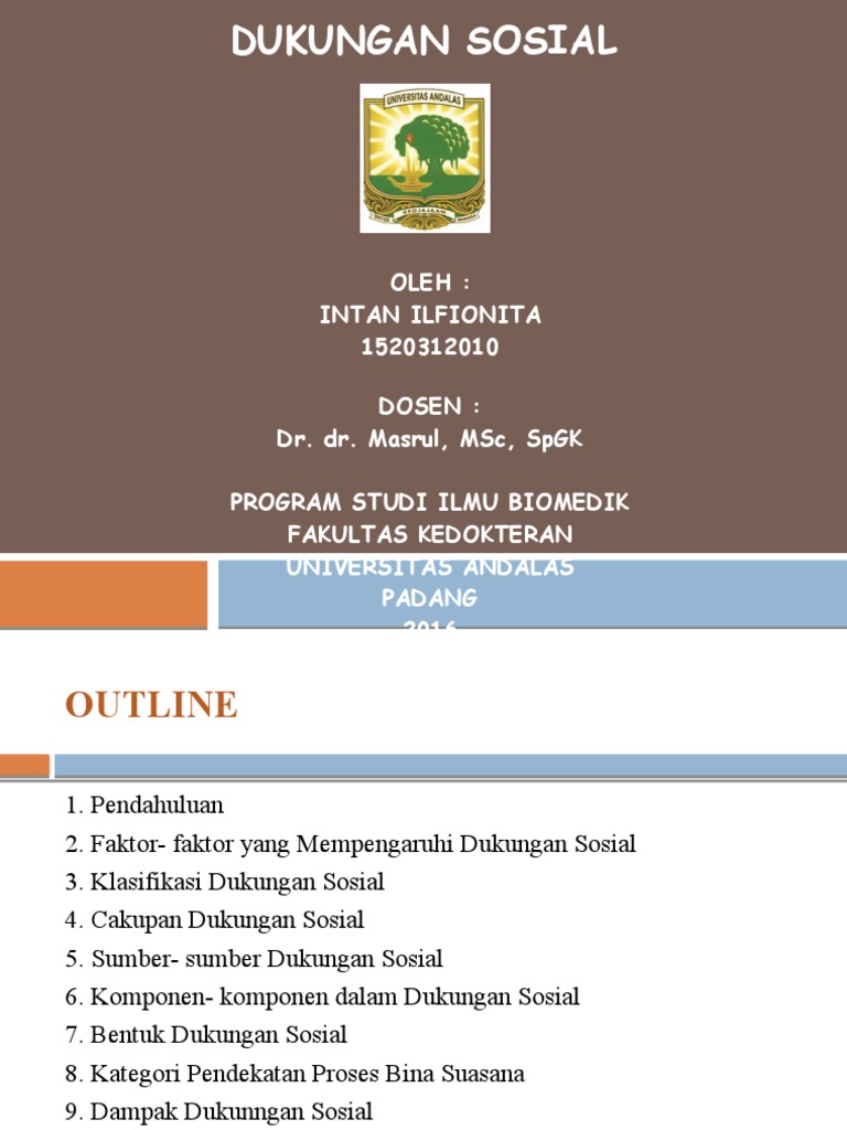 Memperkaya Pemahaman tentang Dukungan Sosial | PDF