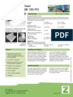 Product Data Sheet Root Barrier WSB 100-PO