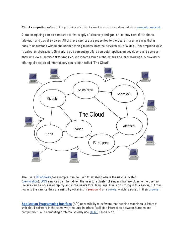 Cloud Computing | PDF | Cloud Computing | Software As A Service
