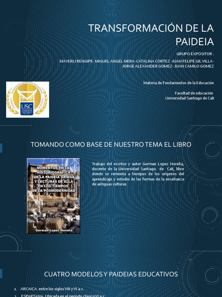 Paideia Arcaica y su Transformación | PDF | Antigua Grecia | Retórica