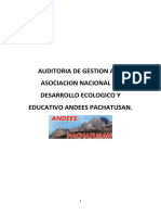 Auditoria de Gestion de Andees Pachatusan 2021