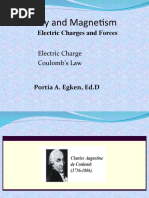 Electricity and Magnetism: Electric Charges and Forces