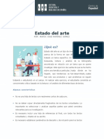 Pautas Para Elaboracion Del Estado Del Arte