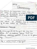Cordinate Geometry Class 10 Hanwritten Notes