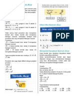 Mengenal Bentuk Akar