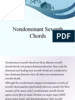 Nondominant Seventh Chords 