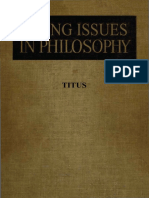 Living Issues in Philosophy An Introductory Textbook OCR