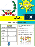 3° Alg - Grado de Un Monomio - Tarea