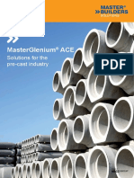 Masterglenium Ace: Solutions For The Pre-Cast Industry