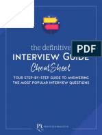 Interview Guide Cheat Sheet 2.0