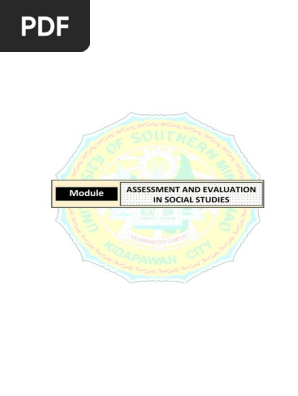 Assessment and Evaluation in Social Studies (Chapter 1)_