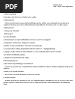 IGCSE Rivers Study Guide | PDF | River | Erosion