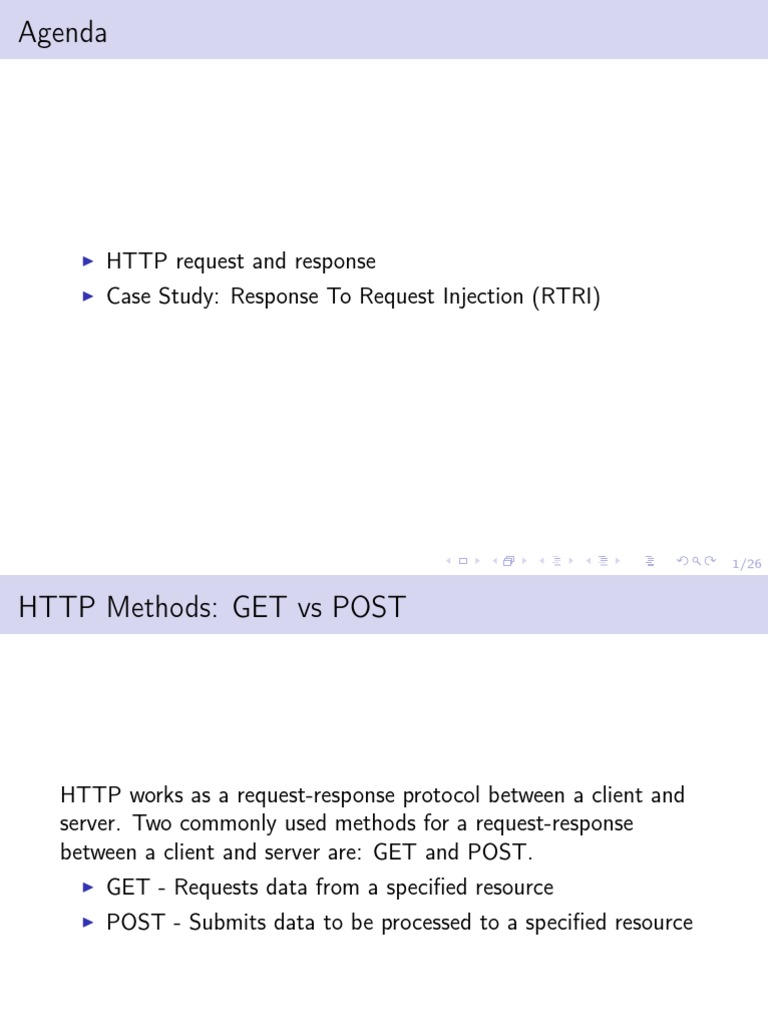 HTTP (Request & Response) PDF | PDF | Hypertext Transfer Protocol ...