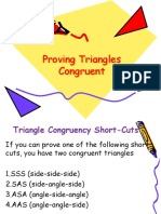 Triangle Congruence Proofs