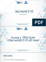 01 - Chương 1 - Tổng Quan Công Nghiệp Ô Tô Việt Nam
