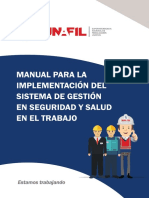 Implementación del Sistema de Gestión de Seguridad y Salud en el Trabajo