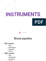 Instruments Pathology