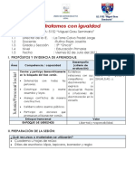 5° SESION Nos Tratamos Con Igualdad