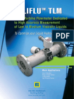 Faure Herman - Heliflu TLM Liquid Turbine Flowmeter - 1600A Rev 03-05