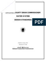 Oakland County Drain Commissioner Water System Design Standards