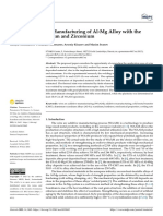 Materials: Wire Arc Additive Manufacturing of Al-Mg Alloy With The Addition of Scandium and Zirconium