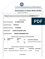 Examination in Online Mode (EiOM)