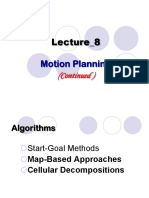 Robotics Lecture - 8 Motion Planning Continued