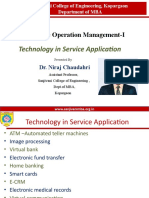 Technology in Service Applications