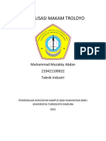 Aktualisasi Makam Troloyo Muzakky (Teknik Industri)