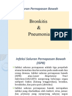 Infeksi Saluran Pernapasan Bawah (Bronkhitis Dan Pneumonia)