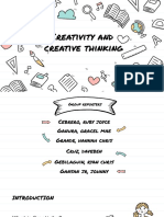 Creativity and Creative Thinking