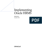Impl Oracle HRMS Basic