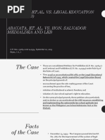Pimentel, Et - Al. vs. Legal Education Board (Leb) Abayata, Et. Al. vs. Hon. Salvador Medialdea and Leb