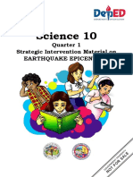 Science 10: Quarter 1 Earthquake Epicenters