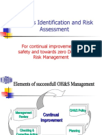 Hazards Identification and Risk Assessment: For Continual Improvement in Safety and Towards Zero Disaster Risk Management