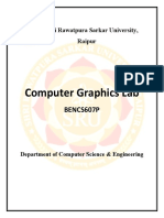 Computer Graphics Lab Manual