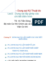 Lec5 - 2 Dung Sai Lắp Ghép ổ Lăn, Then, Then Hoa, Ren, Bánh Răng