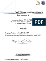 Minggu 4 - Epsilon NFA