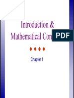 Introduction & Mathematical Concepts