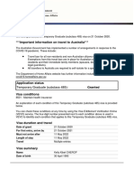 Visa Grant Notification