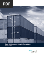 Gard Guidance On Freight Containers: Jeroen de Haas