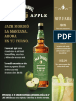 Sales Sheet Jack Daniels Tennessee Apple