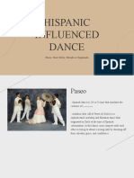 Hispanic - Influenced Dance