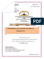 20 FOFANA Déterminants de La Mortalité Néonatale Au Burkina