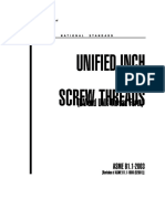 ASME B1.1-2003 Unified Inch Screw Threads