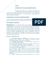 I. Funções Administrativas (1)